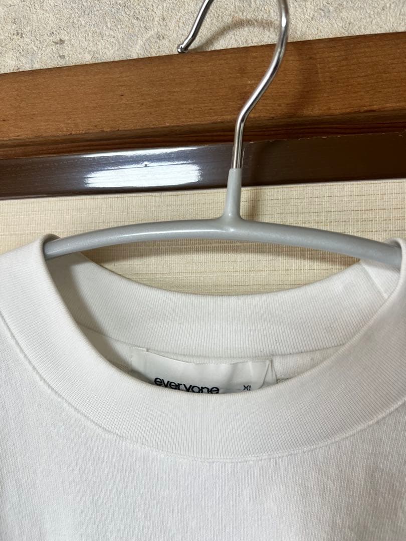 everyone × TTT MSW バックロゴ Tシャツ白 XLサイズ