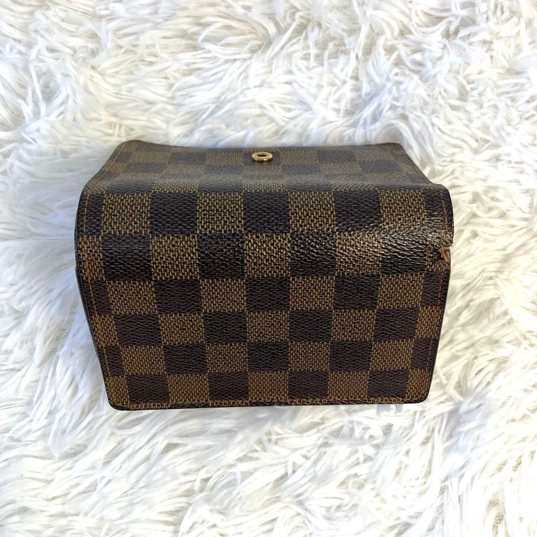 ルイヴィトン ダミエ ポルト フォイユ ヴィエノワ N61674 2つ折り財布