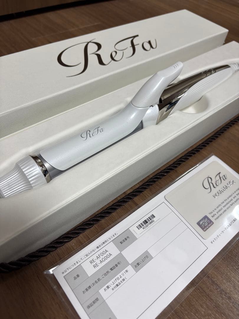 【ほぼ未使用】ReFa リファ ビューテック カールアイロン 26mm