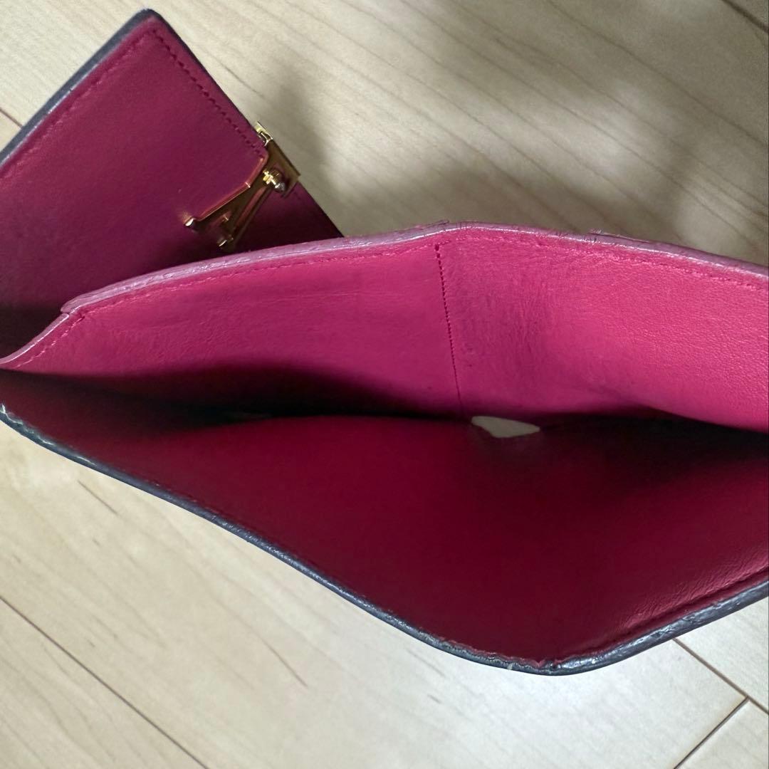 ルイヴィトン　ポルトフォイユ・カプシーヌ コンパクト　財布