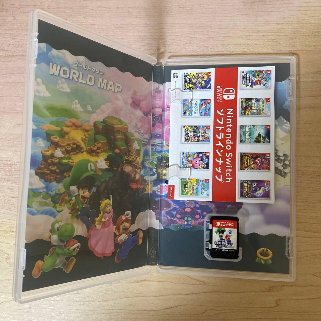 Switch「スーパーマリオブラザーズ ワンダー」「U デラックス」　2点セット
