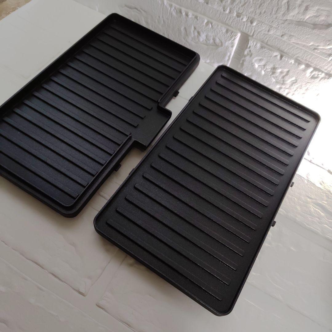 【未使用級】BRUNO グリルサンドメーカー ダブル レッド ホットサンド　赤色