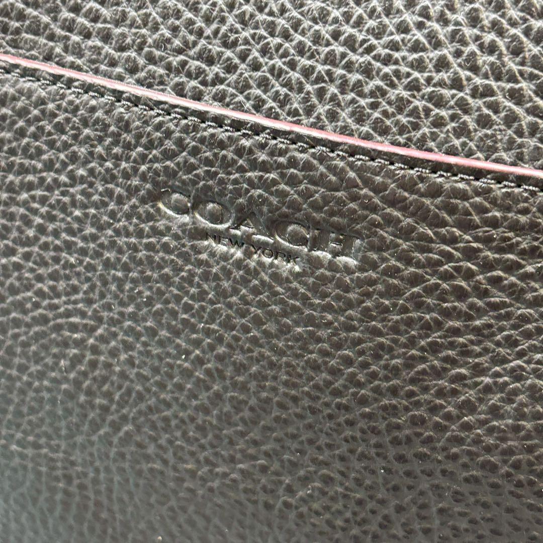 未使用級 COACH トレッカー ボストンバッグ 大容量 レザー ブラック