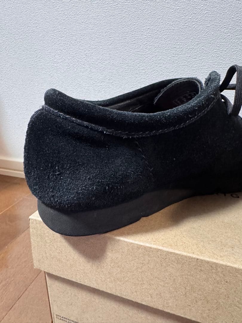 Clarks ワラビー　GORE-TEX ブラック