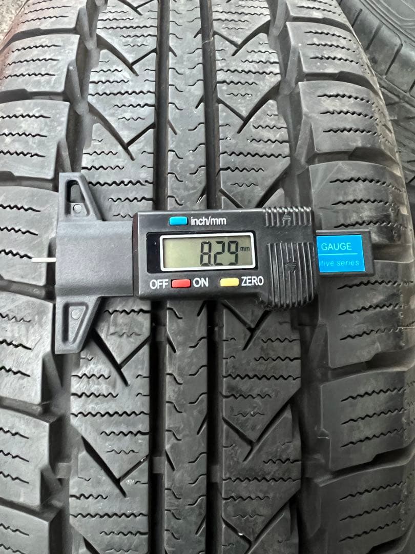 195/60R16,2018年,2本