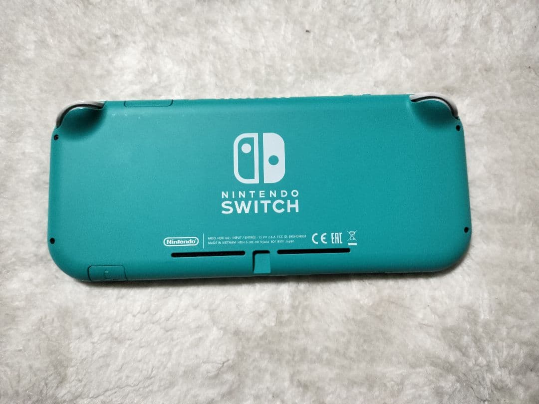 ジャンクNintendo Switch Lite ターコイズ不動品