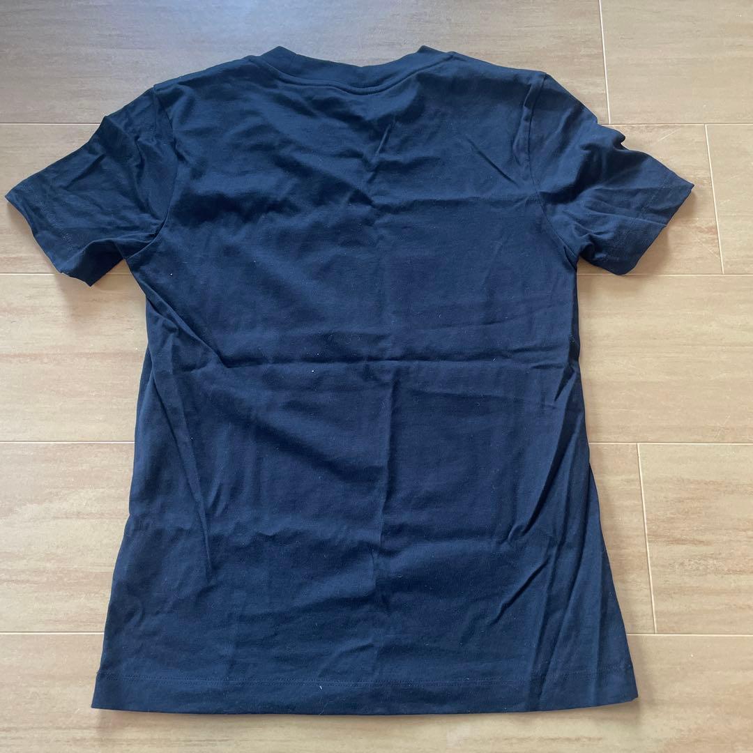 ほぼ新品　MONCLER ブラック ロゴ Tシャツ　XS