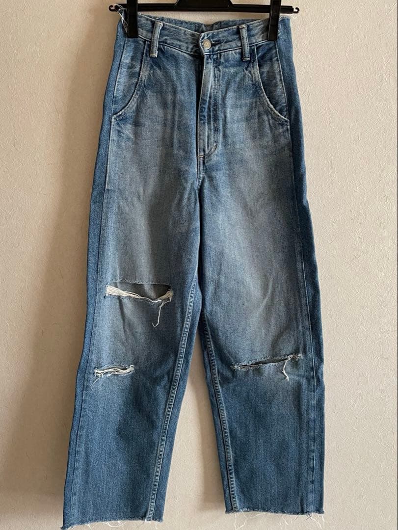 最終値下げ♡ヒステリックグラマー♡ RESIZE加工 デニムストレートパンツ美品