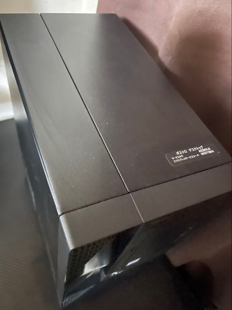 デスクトップパソコン HDD無し