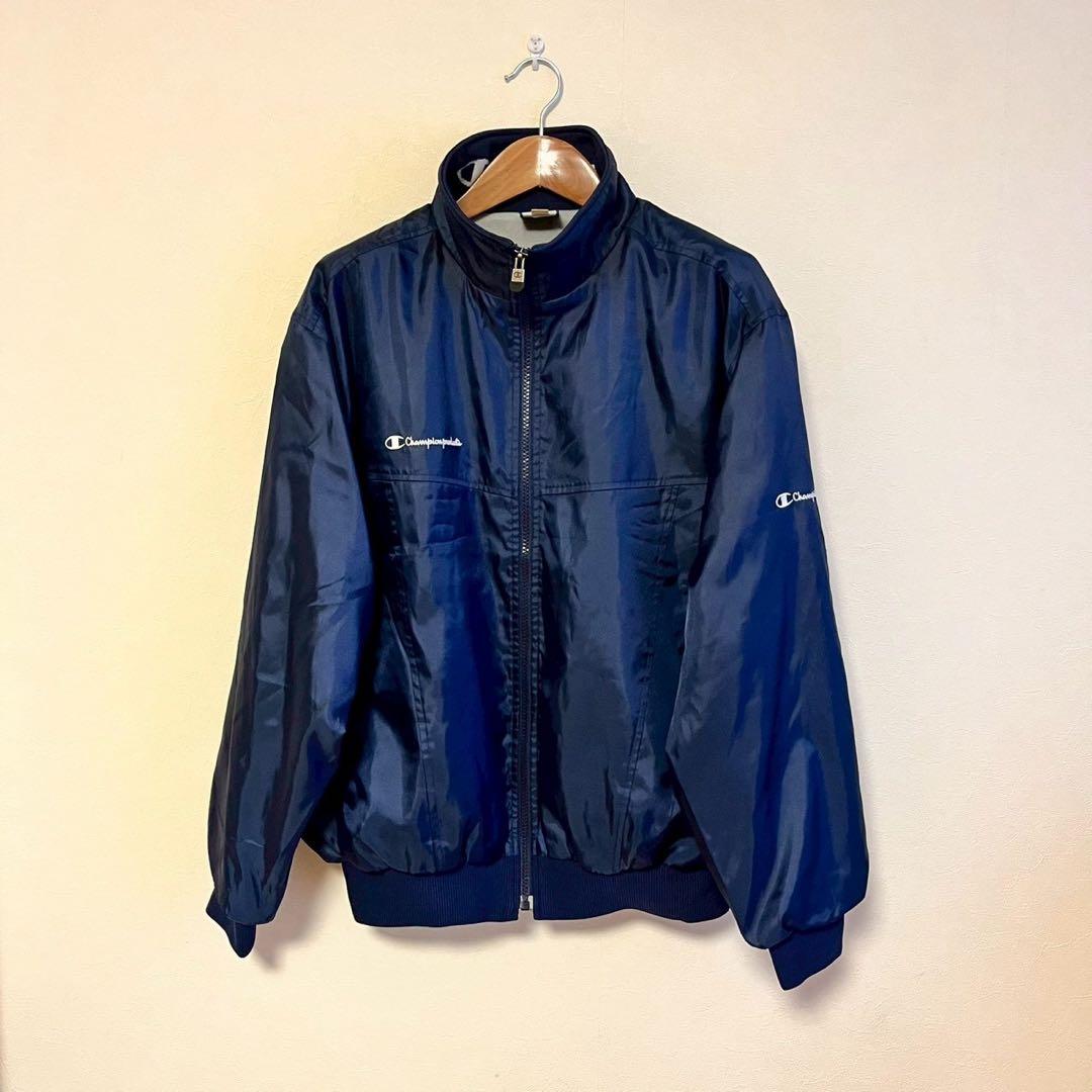 『チャンピオン』Champion ウインドブレーカー上下セットアップ　ネイビー