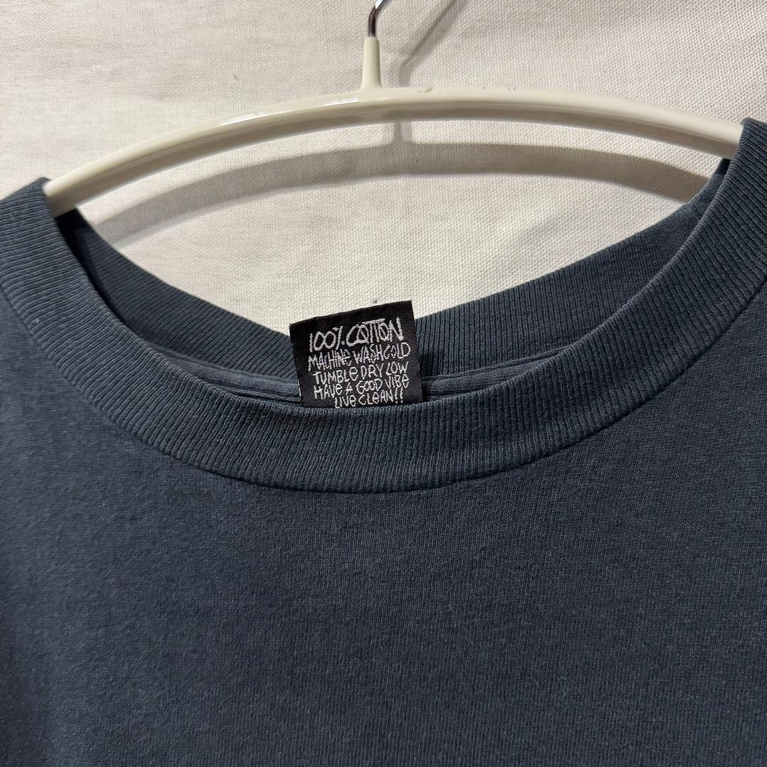 80s OLD STUSSY Tシャツ 折れクラウン 黒タグ後期 USA製