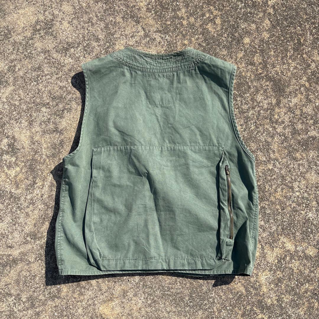 90s OLD GAP オールドギャップ サファリ ハンティング ベスト カーキ