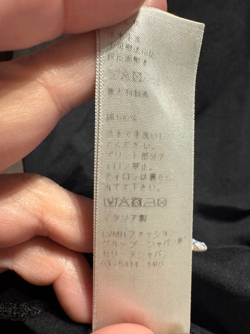 CELINE ブラック Tシャツ イベントプリント