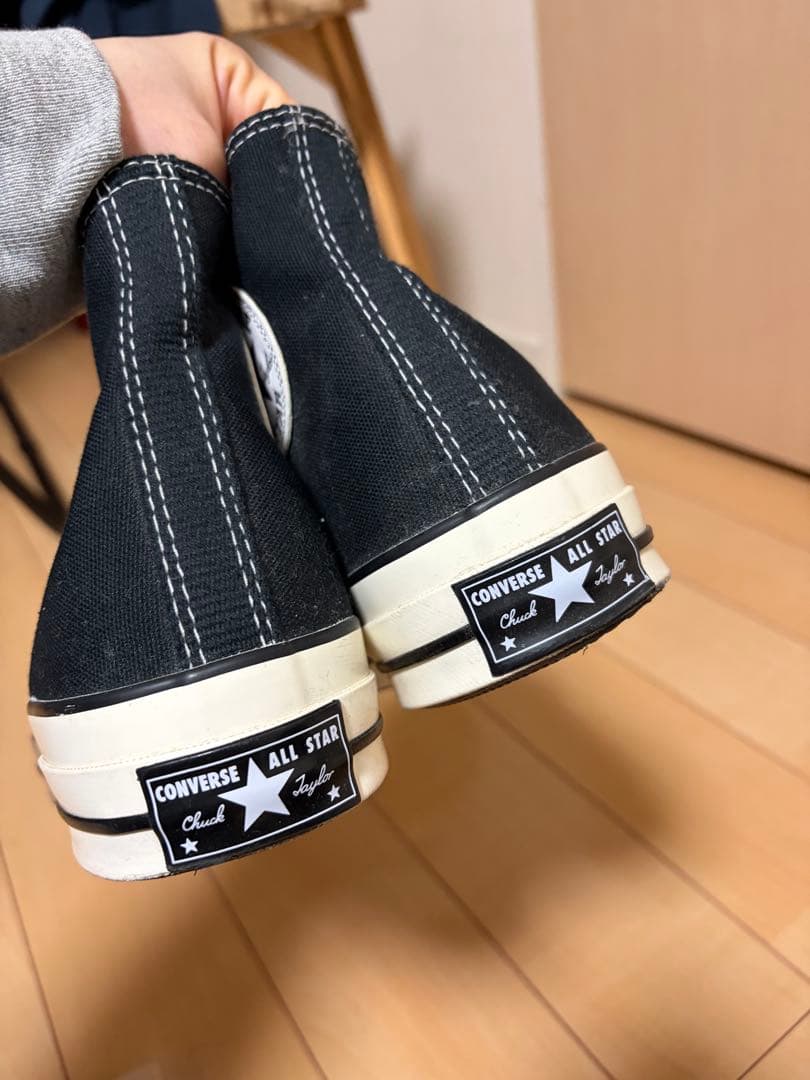 Converse CT70-BK ハイカットスニーカー　27cm