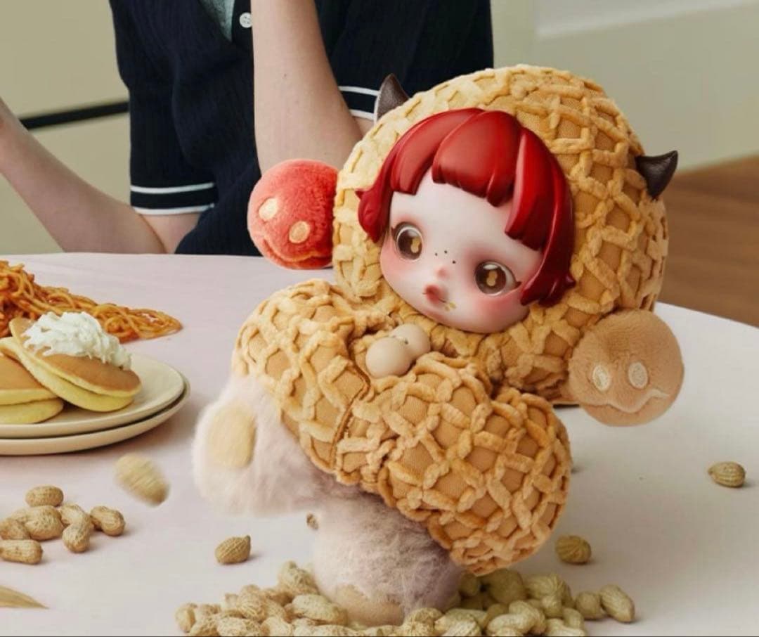 skullpanda × XGコラボぬいぐるみペンダント 日本限定+peanut