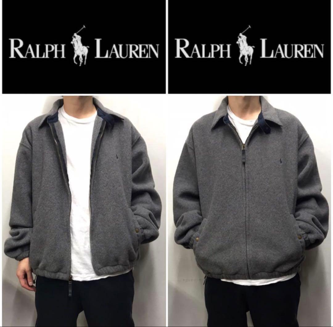 90's ポロ ラルフローレン フリース スウィングトップ 古着 vintage