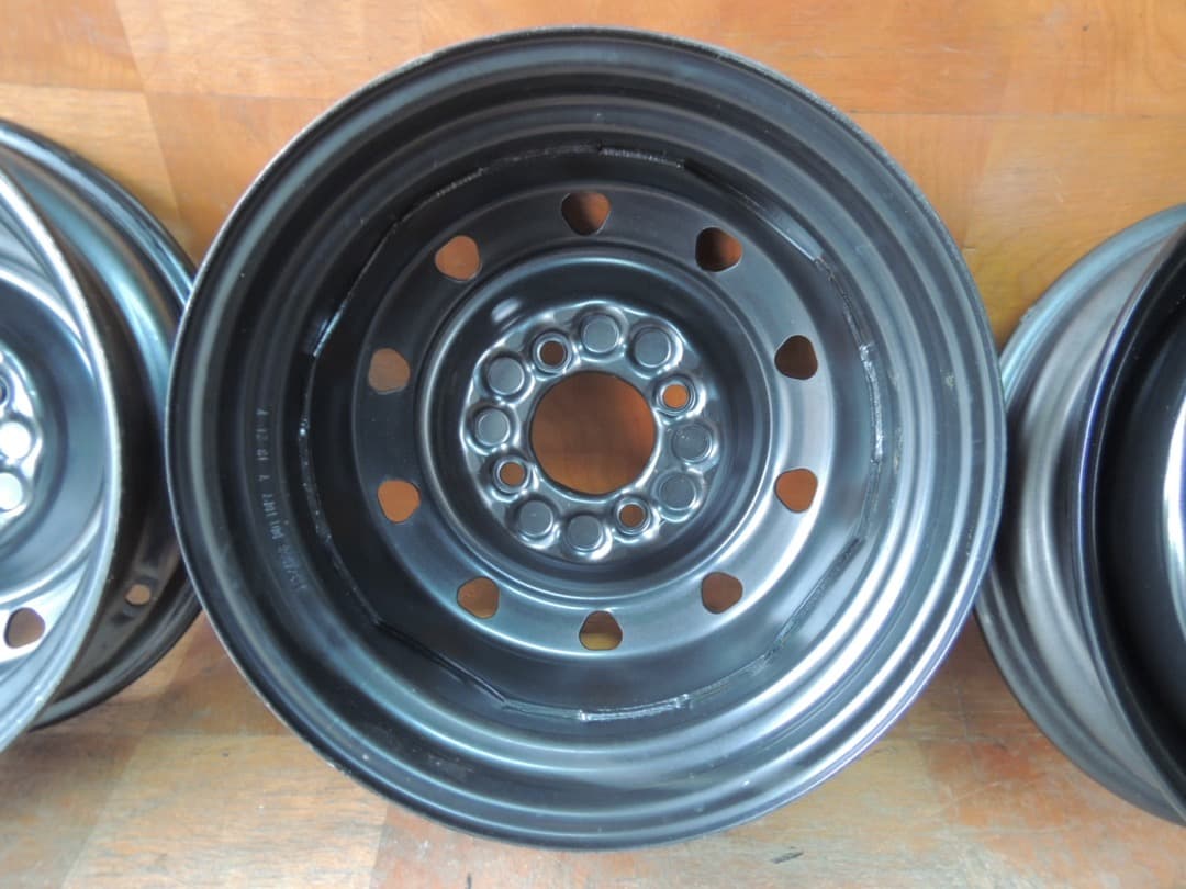 C97 13x4.00B 4穴 PCD100 スチールホイール 13インチ 4本