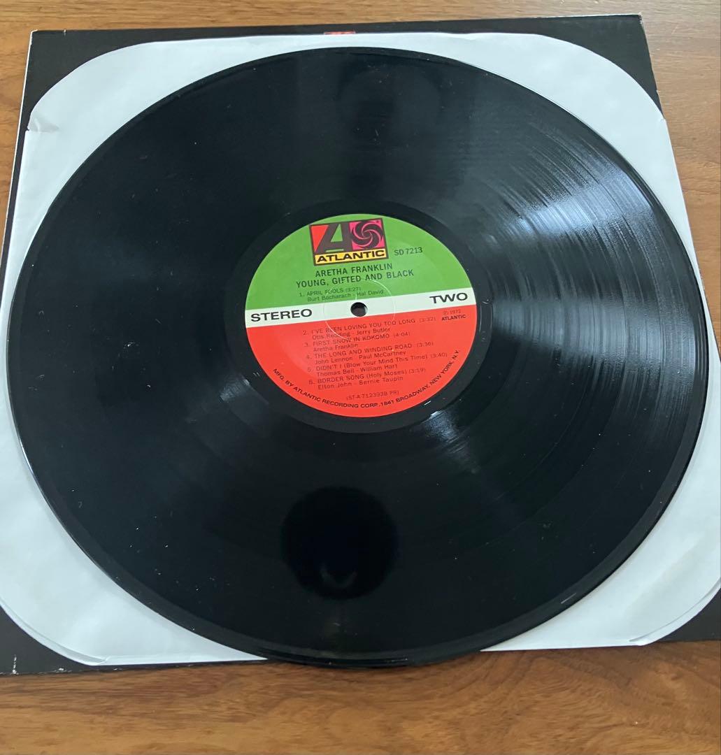 洋楽 ARETHA FRANKLIN/YOUNG, GIFTED AND BLACK
