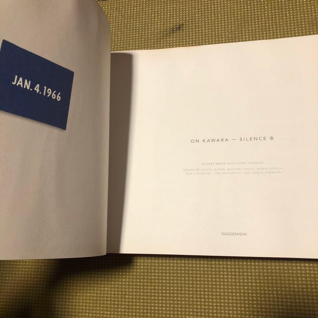 On Kawara ── SILENCE꩜ 河原温［即購入可］
