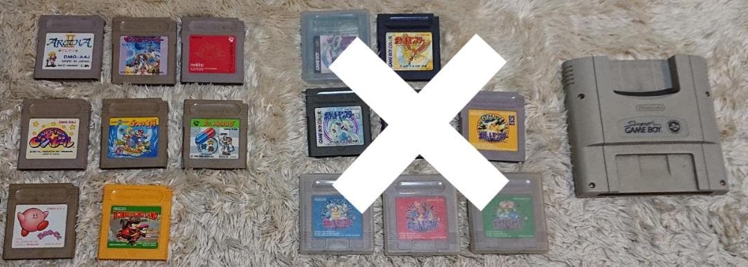 スーパーファミコン本体　ゲームボーイ　ソフト