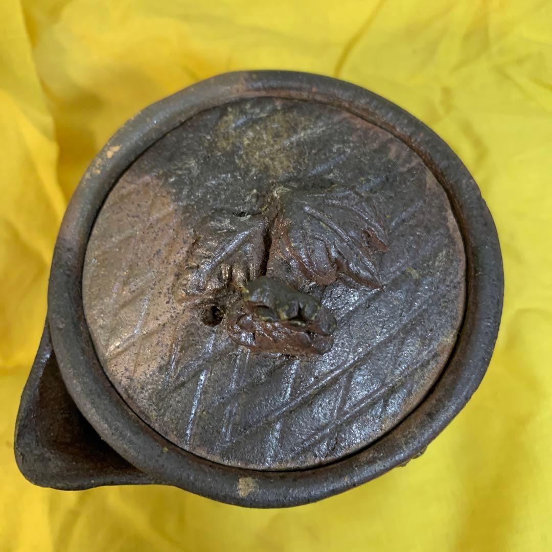 備前焼　宝瓶　桐箱入　未使用　煎茶器