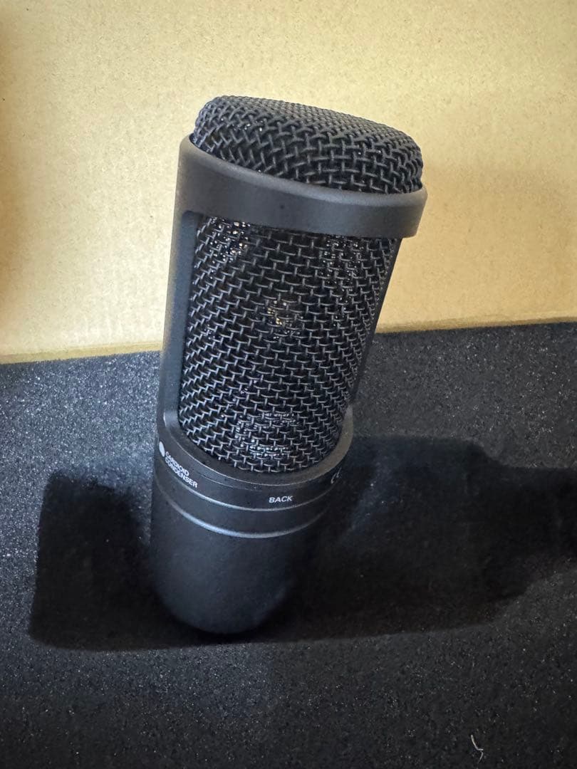 オーディオテクニカ　audio-technica at2020コンデンサーマイク