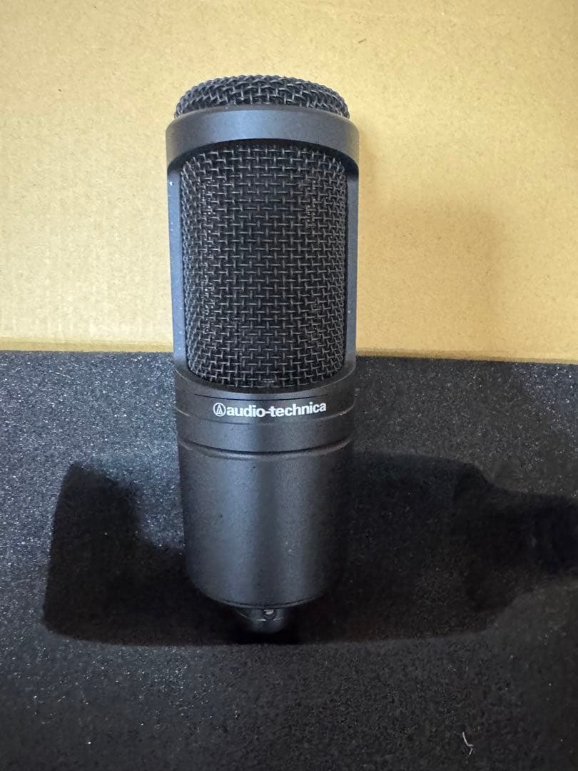 オーディオテクニカ　audio-technica at2020コンデンサーマイク