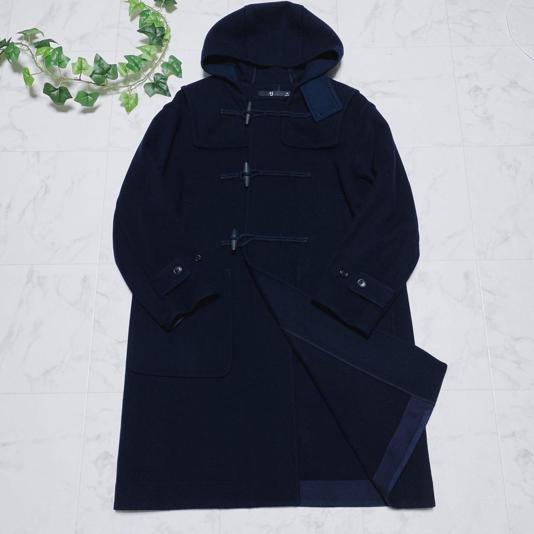 美品✨UNIQLO +J 21AW ウールオーバーサイズ　ダッフルコート　M