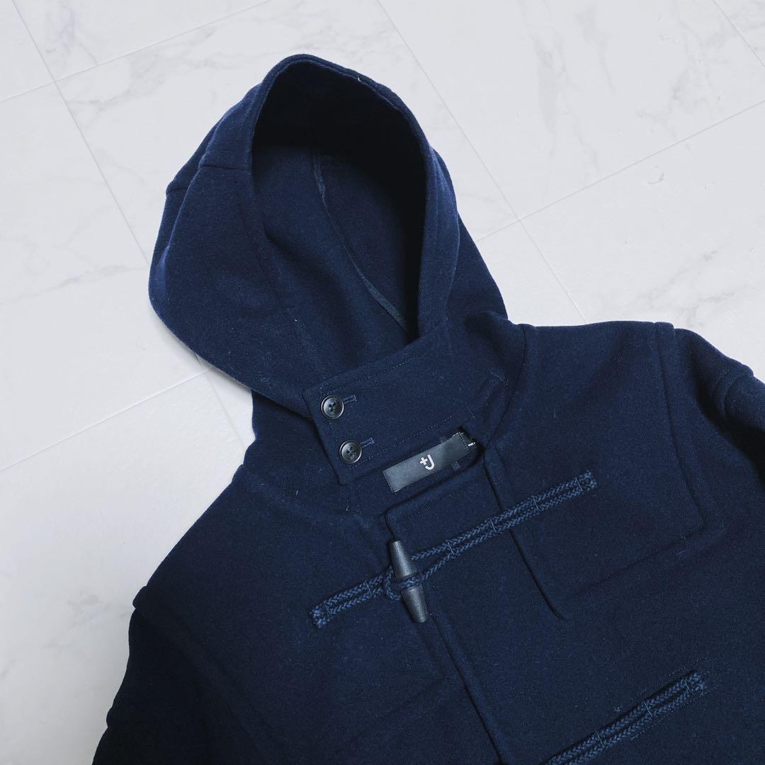美品✨UNIQLO +J 21AW ウールオーバーサイズ　ダッフルコート　M