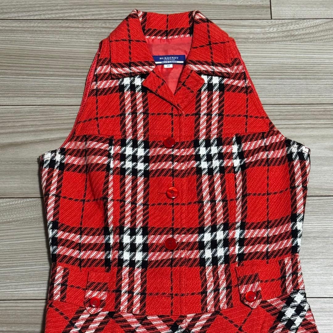 BURBERRY BLUE LABEL バーバリー ノバチェック ワンピース