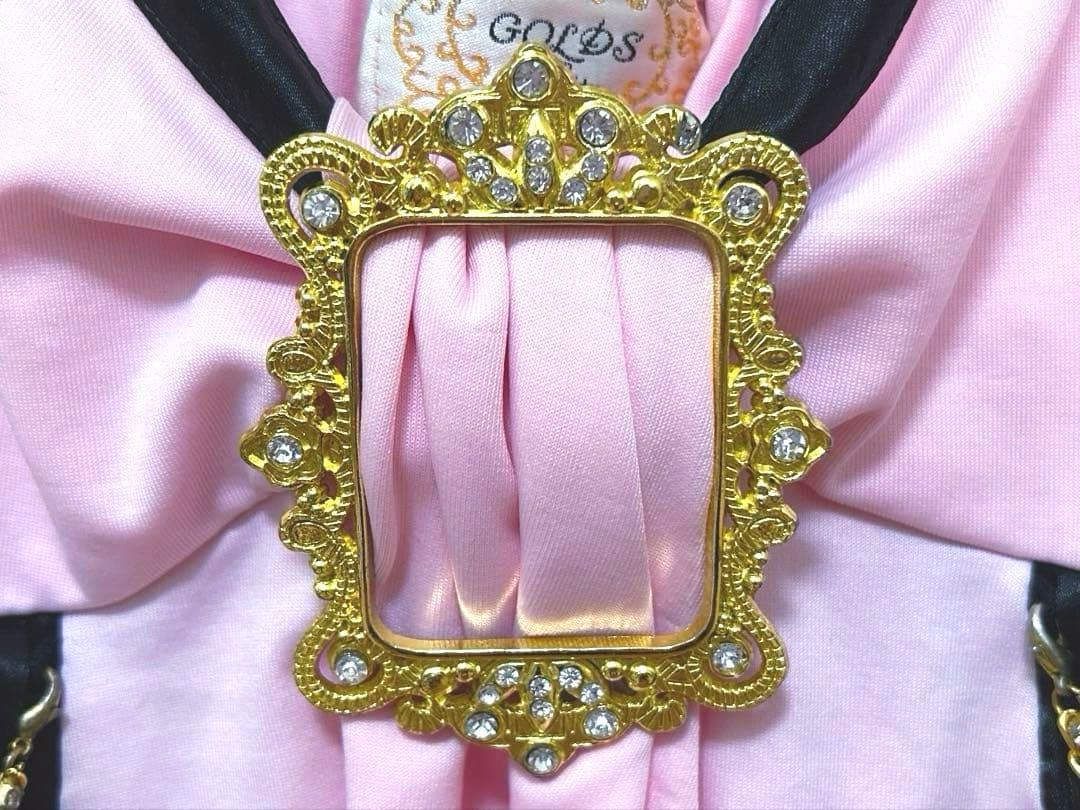 GOLDS♡ビジューバックル×チェーン付き♡キャミトップス／チュニック♡ピンクM