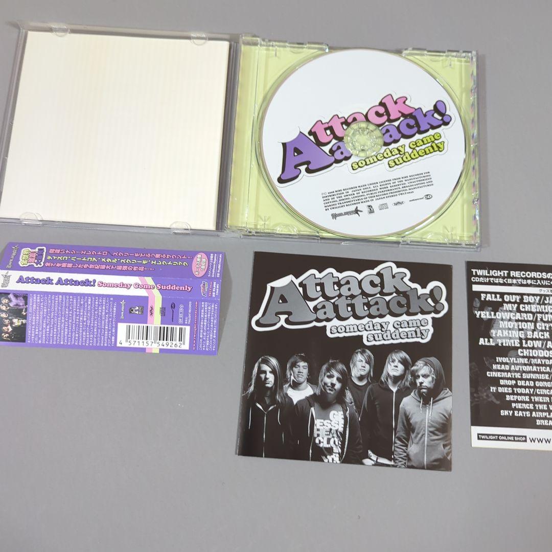 洋楽 ATTACK ATTACK! /Someday Came Suddenly