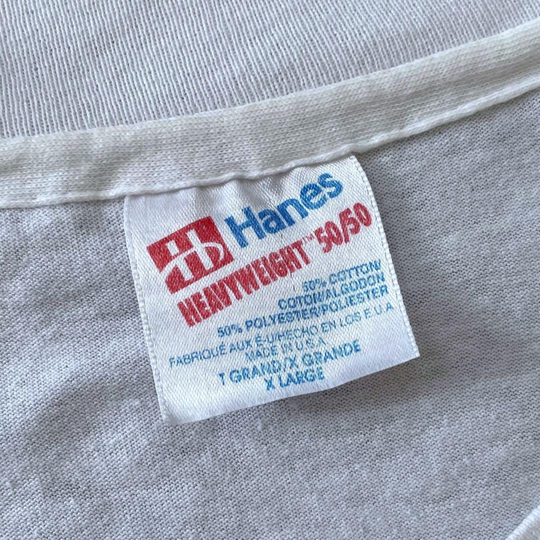 Hanes ヘインズ 90s USA製 ドラゴンプリントTシャツ シングルST