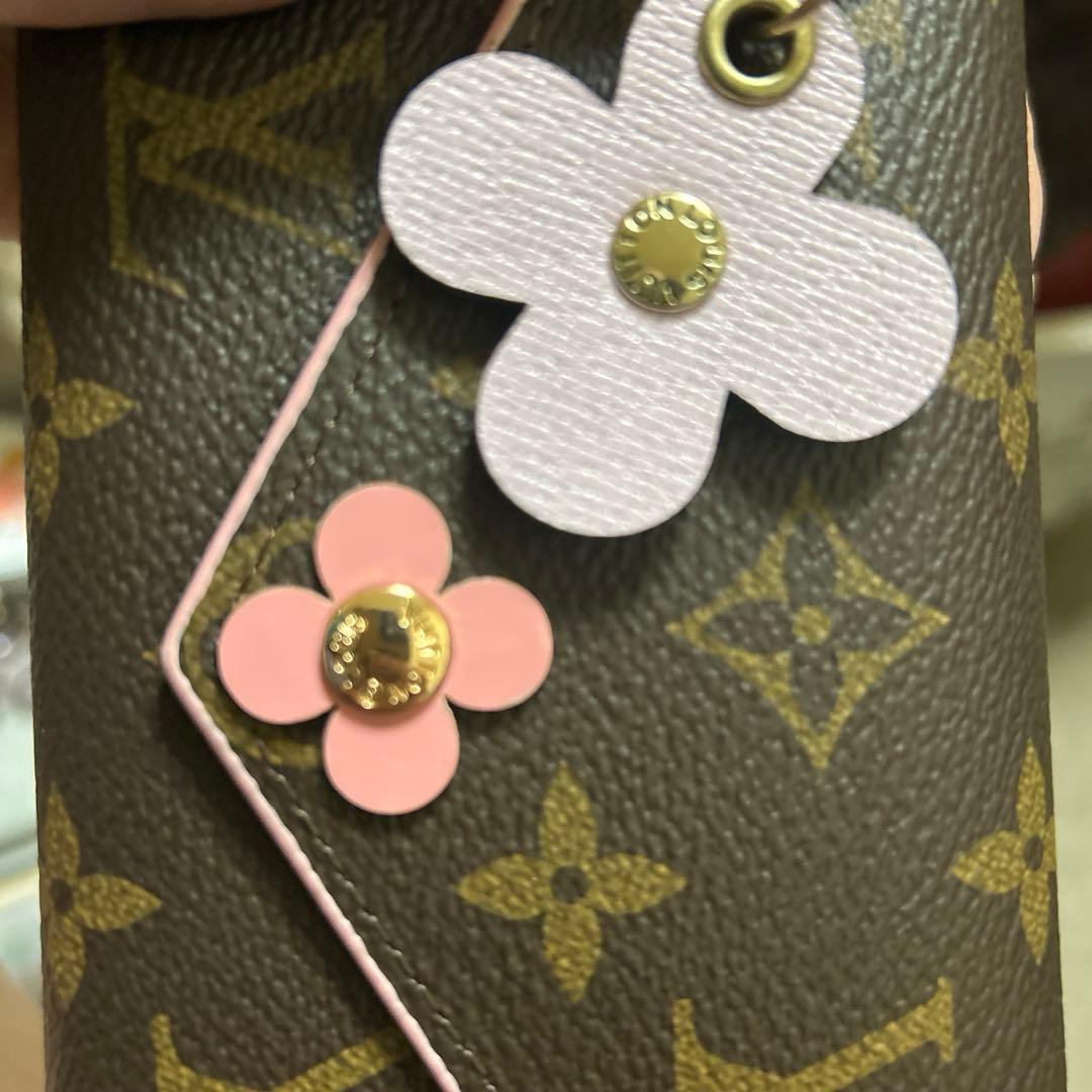 LOUIS VUITTON 三つ折り財布 パープル 海外ノベルティ品