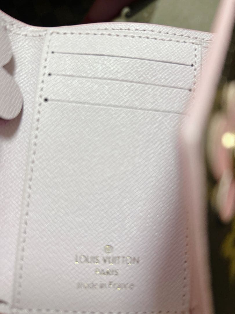 LOUIS VUITTON 三つ折り財布 パープル 海外ノベルティ品