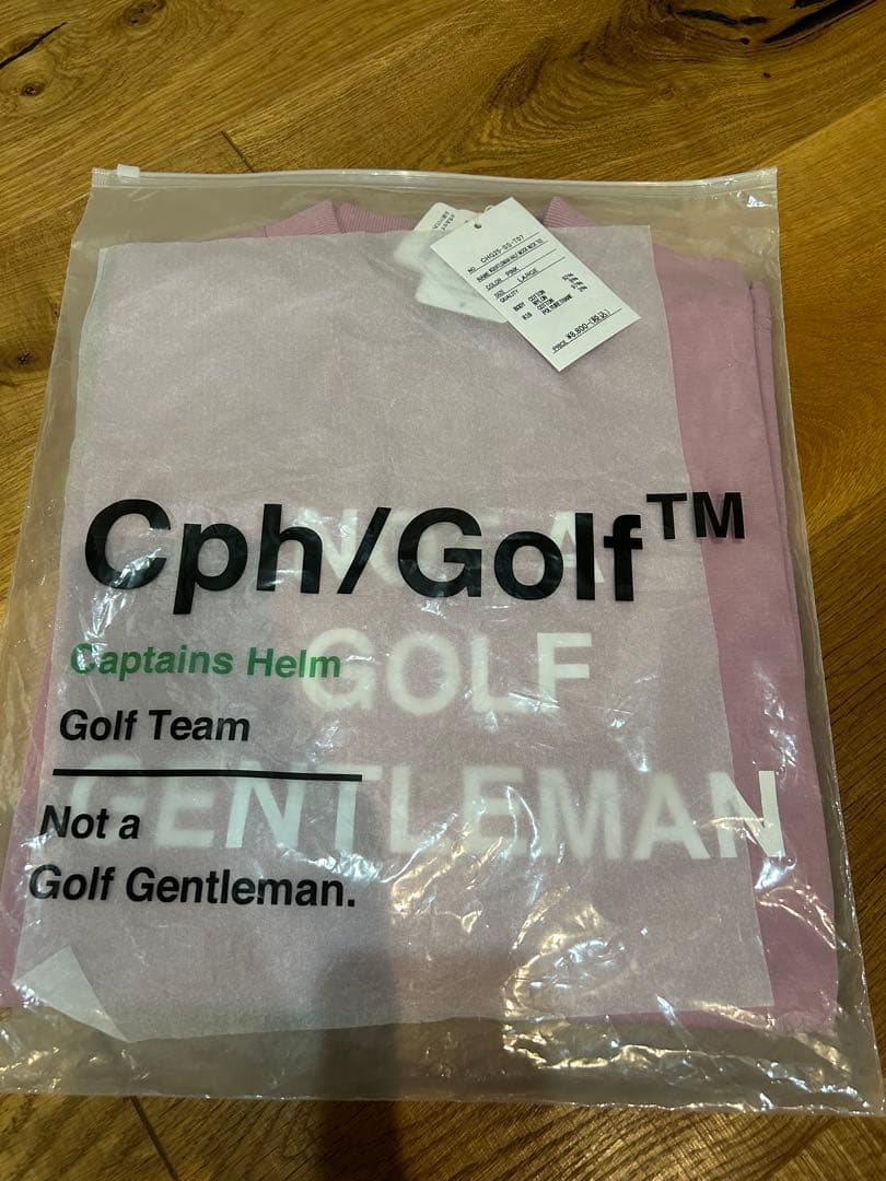 メンズウェア Captains Helm Golf MOCK NECK TEE PINK