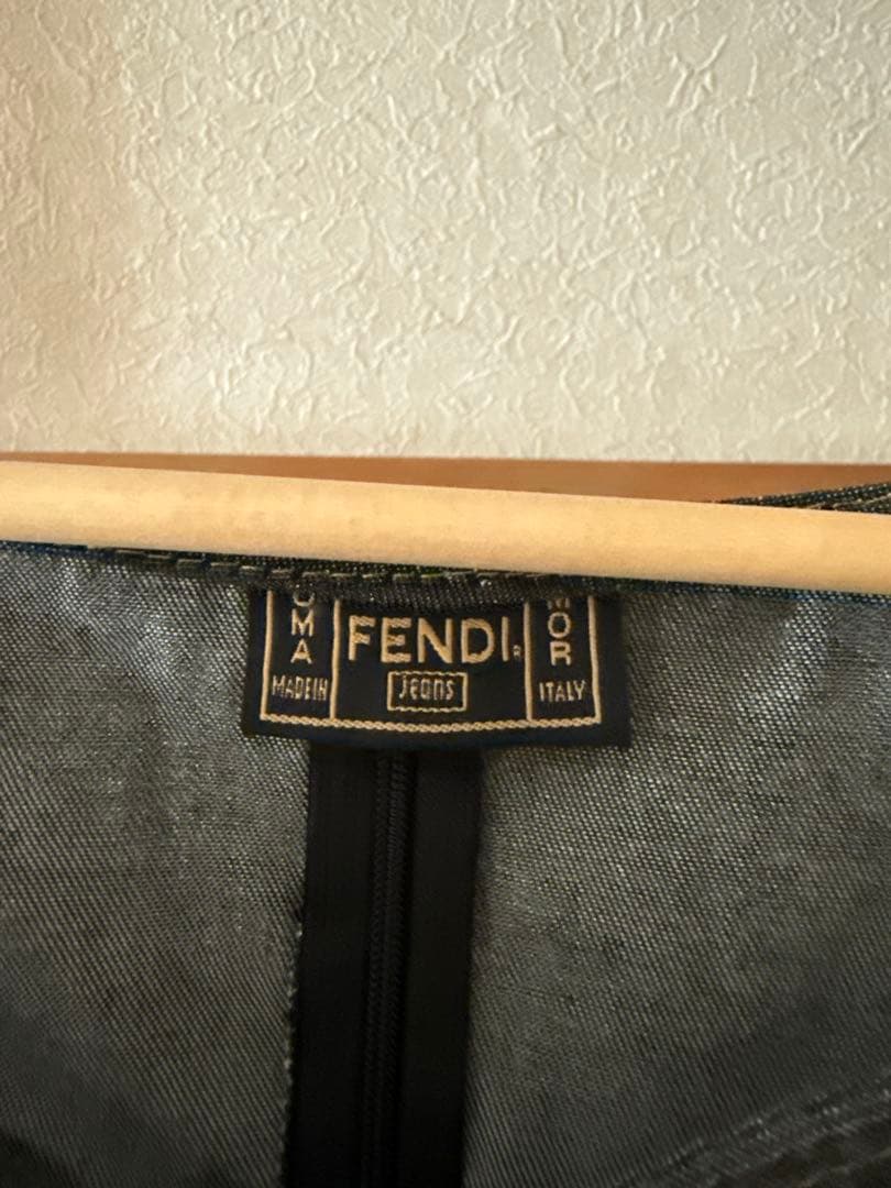 FENDI デニム　キャミソール