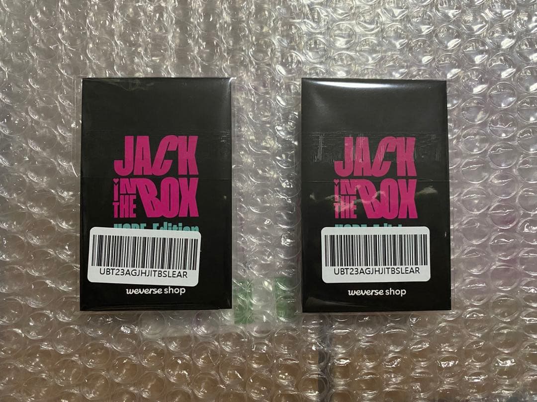 J-HOPE Jack In The Box 特典　Weverse ホソク　ホビ