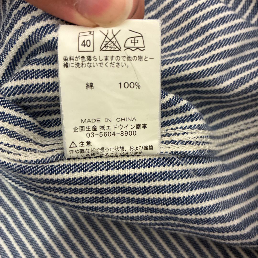 Lee ヒッコリーストライプ　カバーオール