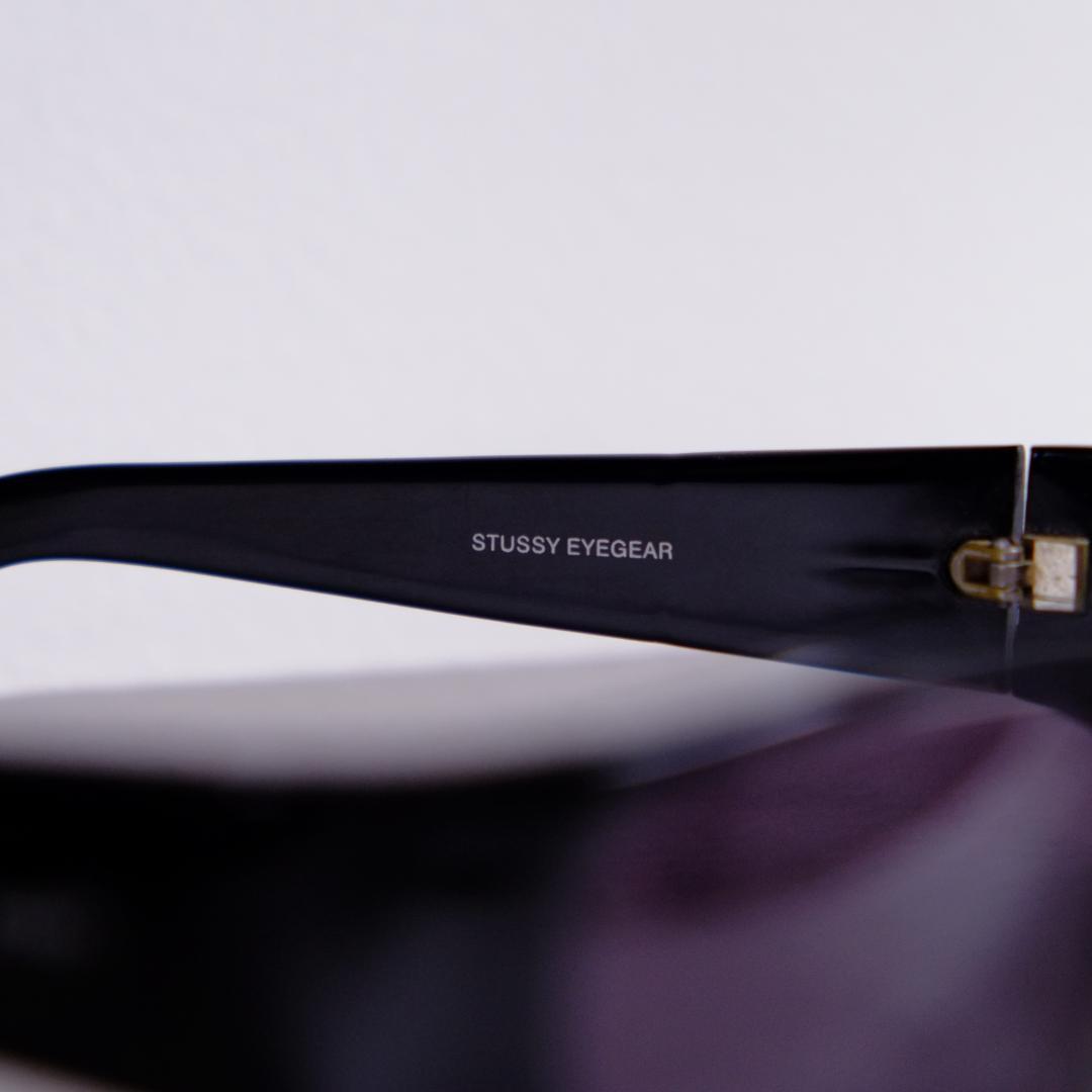 希少 STUSSY EYEGEAR \"COREY\" ステューシー ブラック