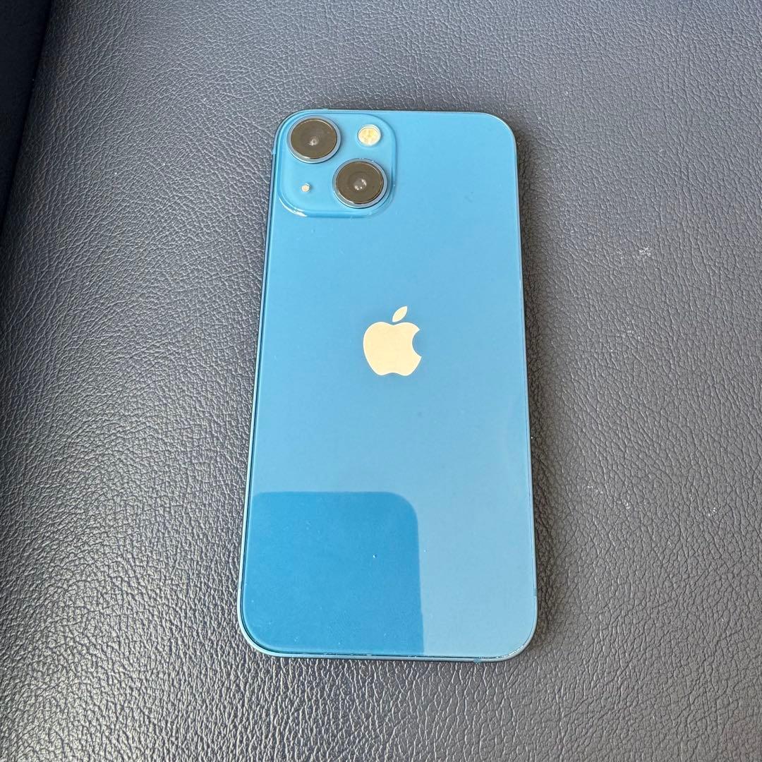 Apple iPhone 13 mini、ブルー、バッテリー最大容量100%