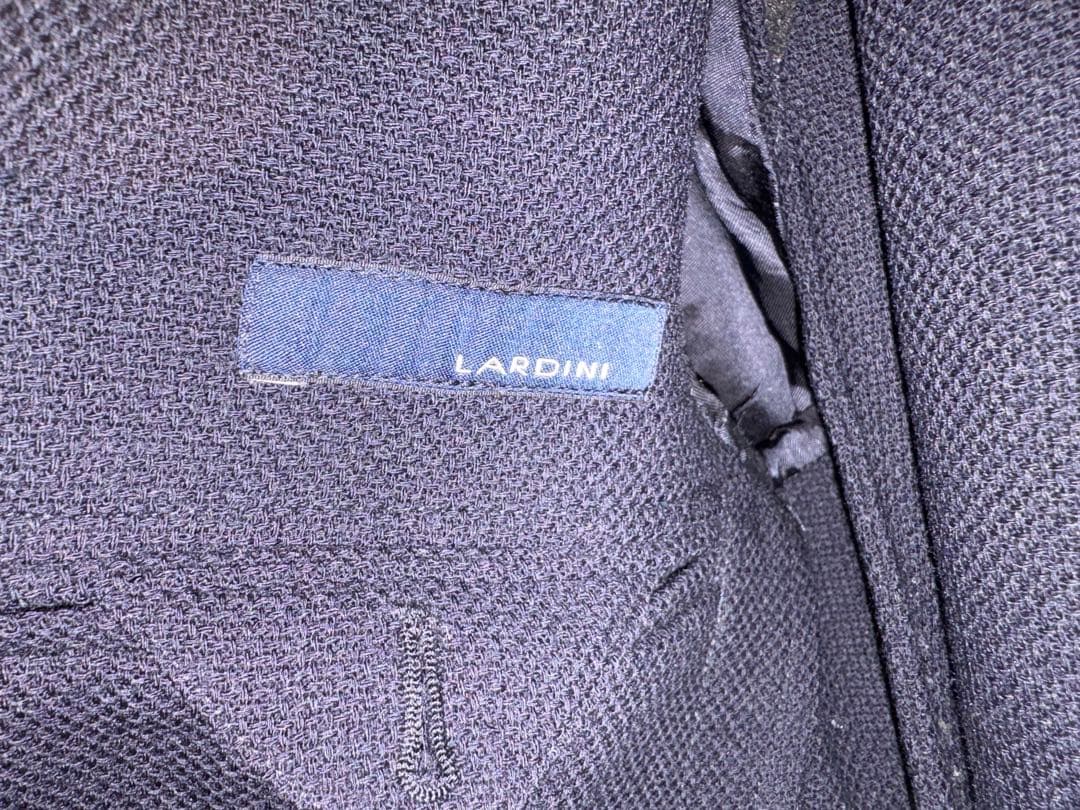 【極美品】LARDINI ラルディーニ テーラードジャケット ネイビー