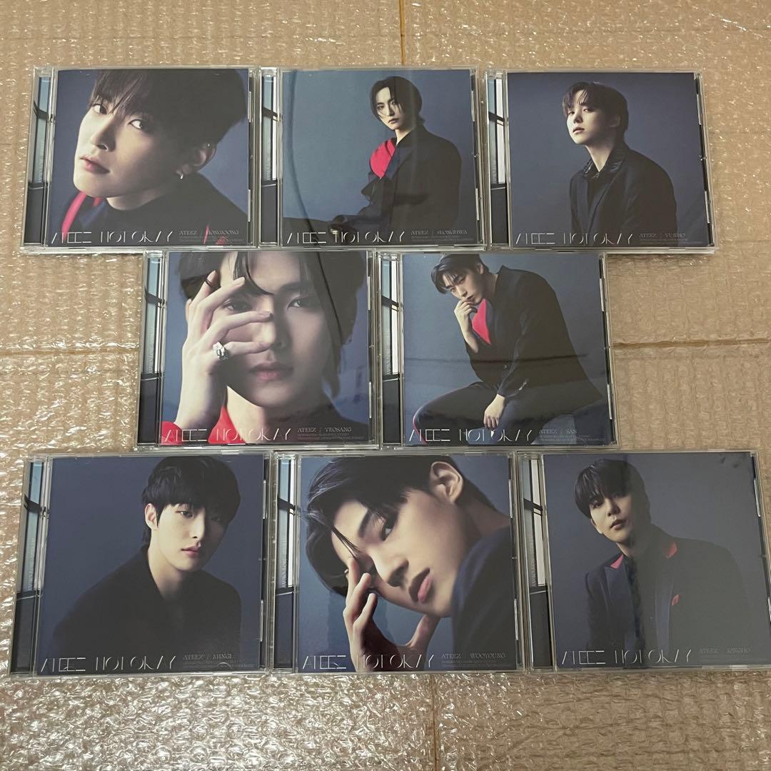 ATEEZ NOT OKAY スリーブケース コンプ CD セット