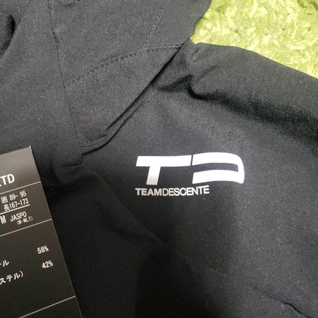 TEAM DESCENTE ブラックウィンドブレーカー M