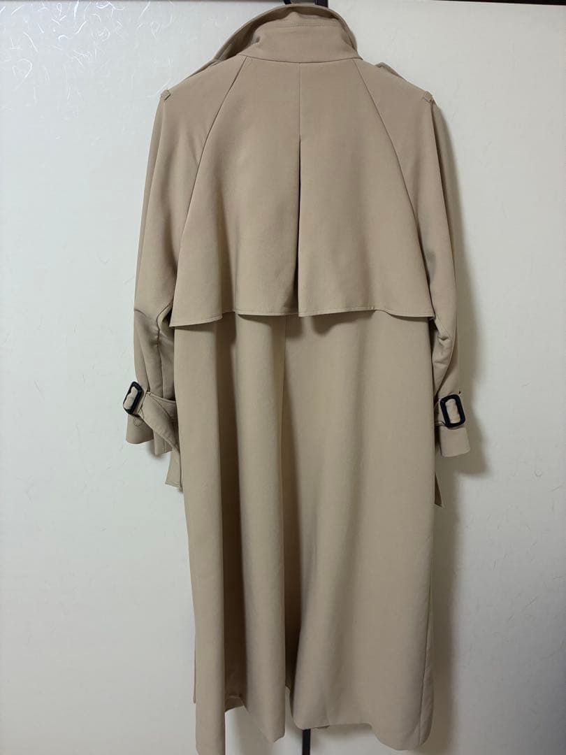 L'Or(ロル)トレンチコート／stand collar long coat