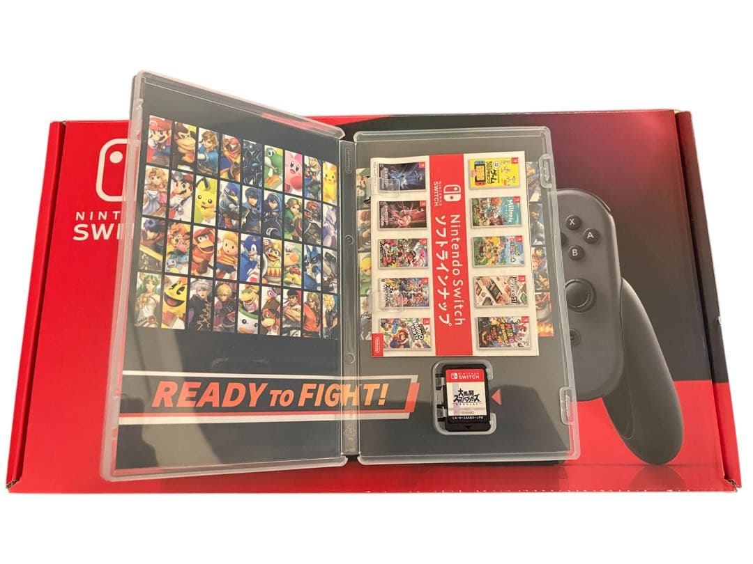 【美品】Nintendo Switch 本体　スマブラ付き