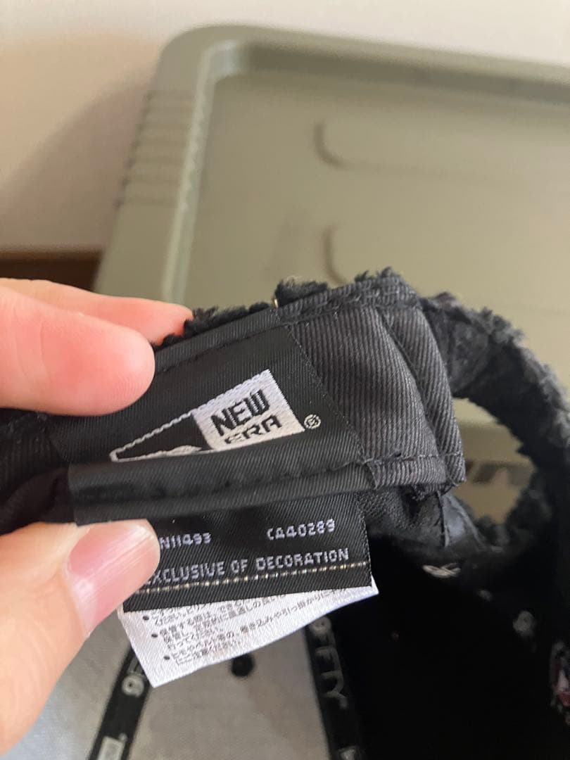 beams 別注　NEWERA コーデュロイ　キャップ　9fifty 黒
