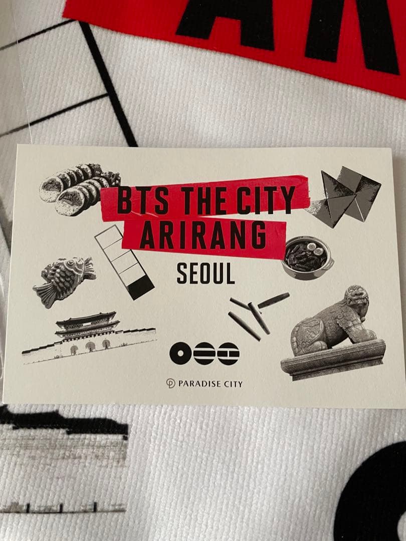 BTS THE CITY ARIRANG グッズ 5点セット　非売品
