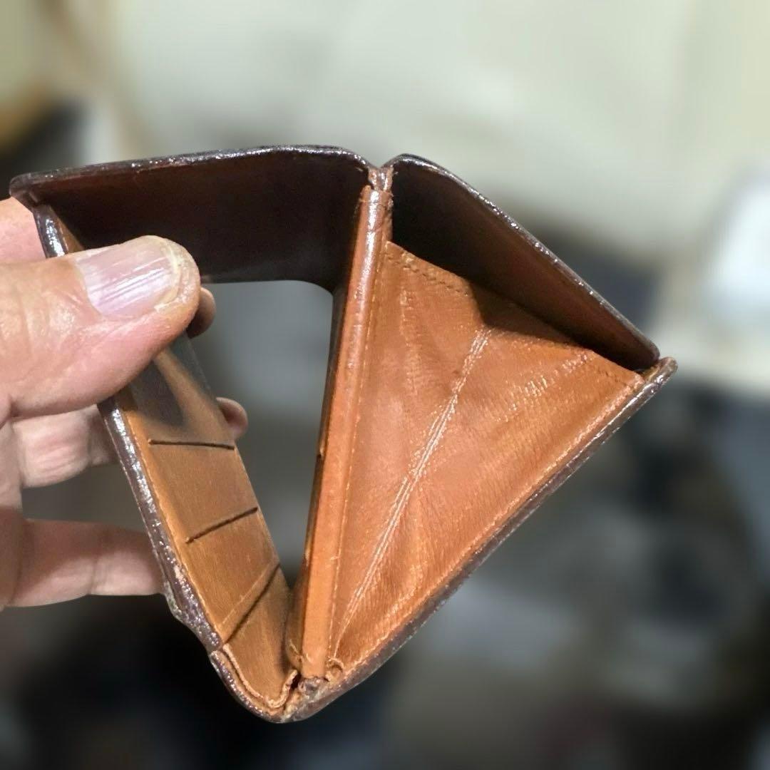 11★在庫セール/良品 ♪モノグラム Wホック折財布