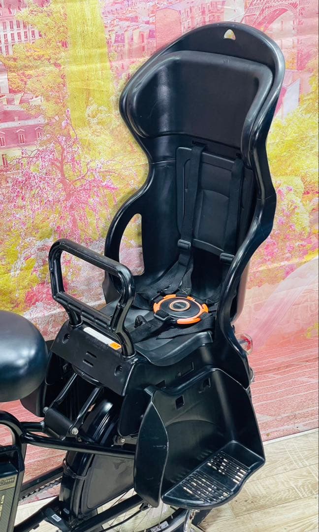 ZK3756 電動自転車 ブリヂストン アンジェリーノ 子供乗せ 20インチ